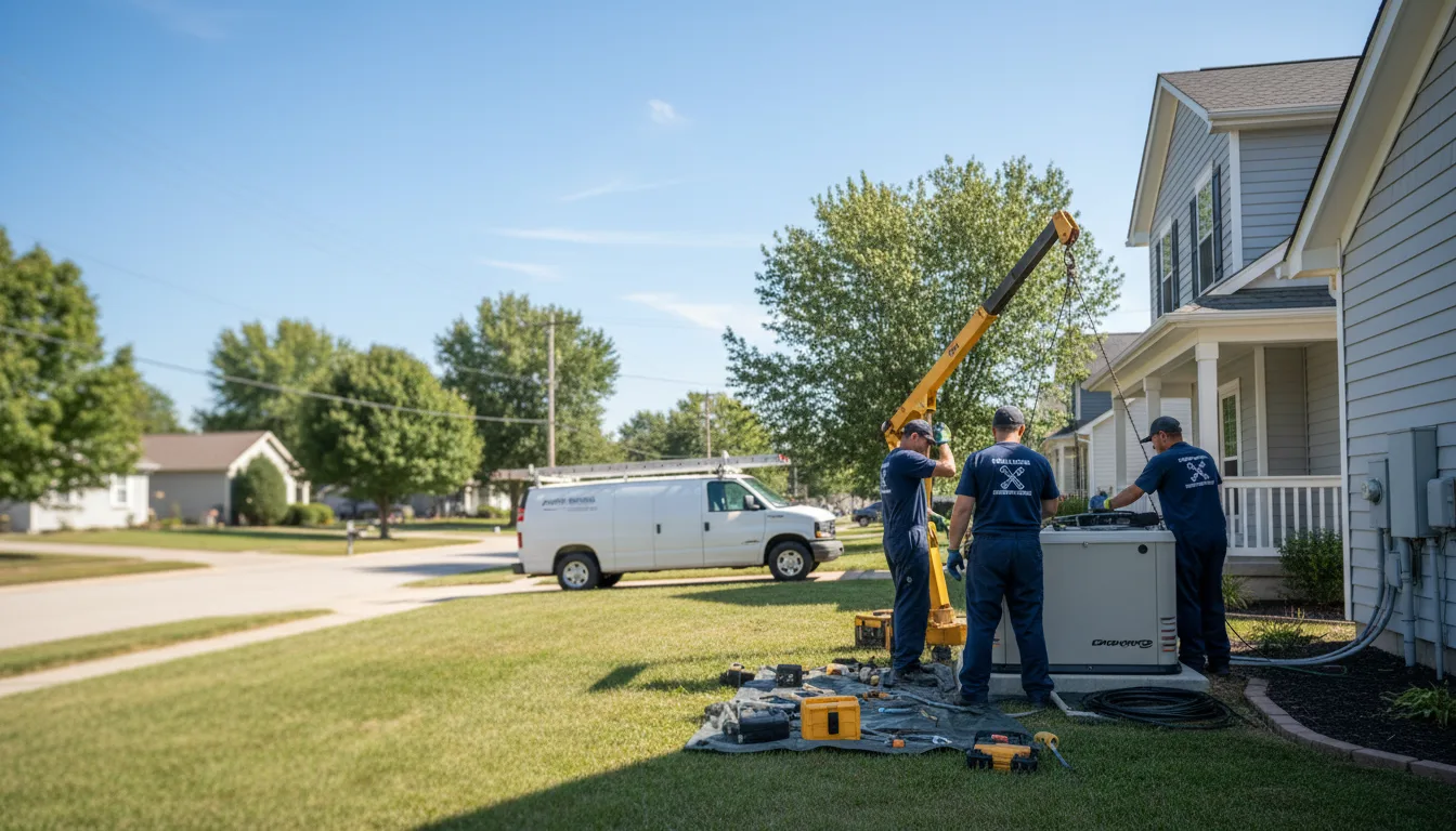 Generator Installation in Nachusa, IL near me